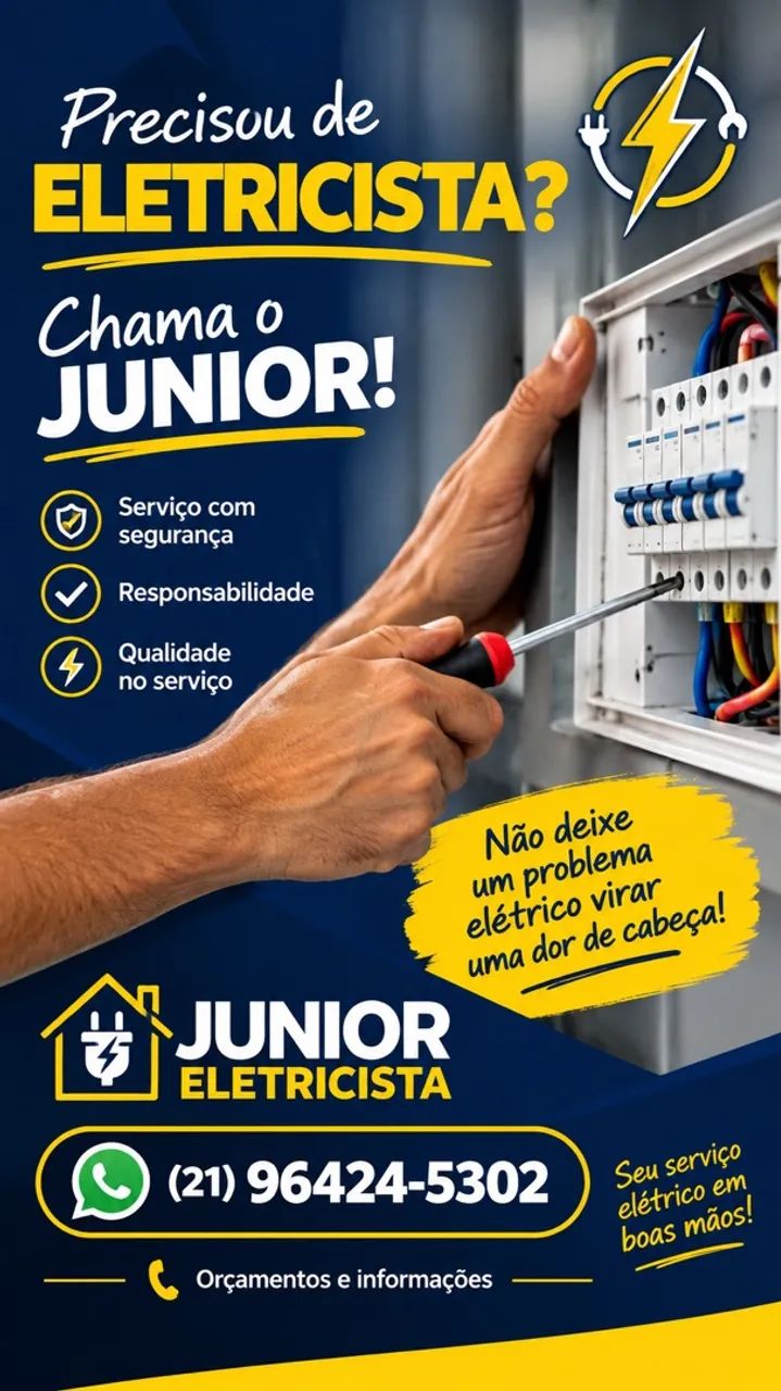 Eletricista, Ricardo , Guadalupe e adjencias 
