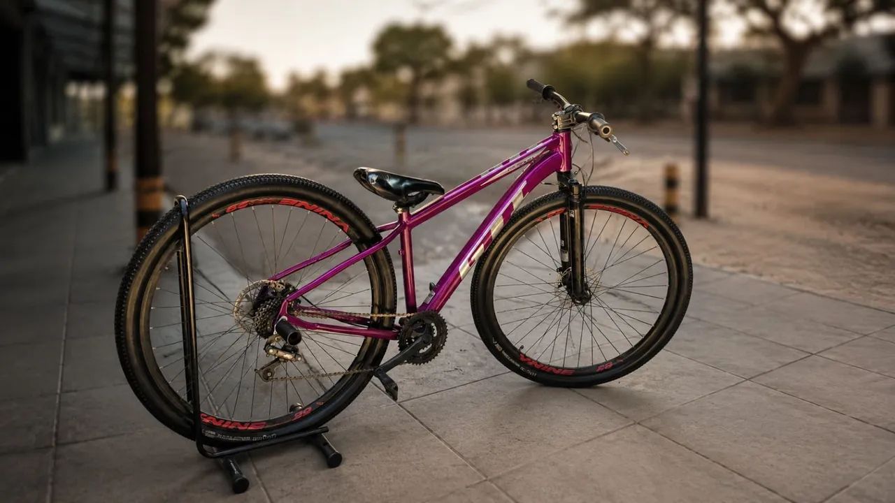 BICICLETA GTI ROXA ARO 29 ? NOVA! - Foto 5