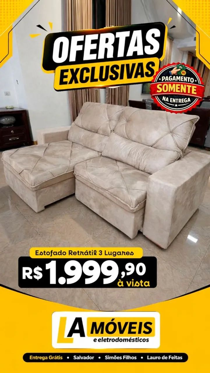 Sofá retrátil 