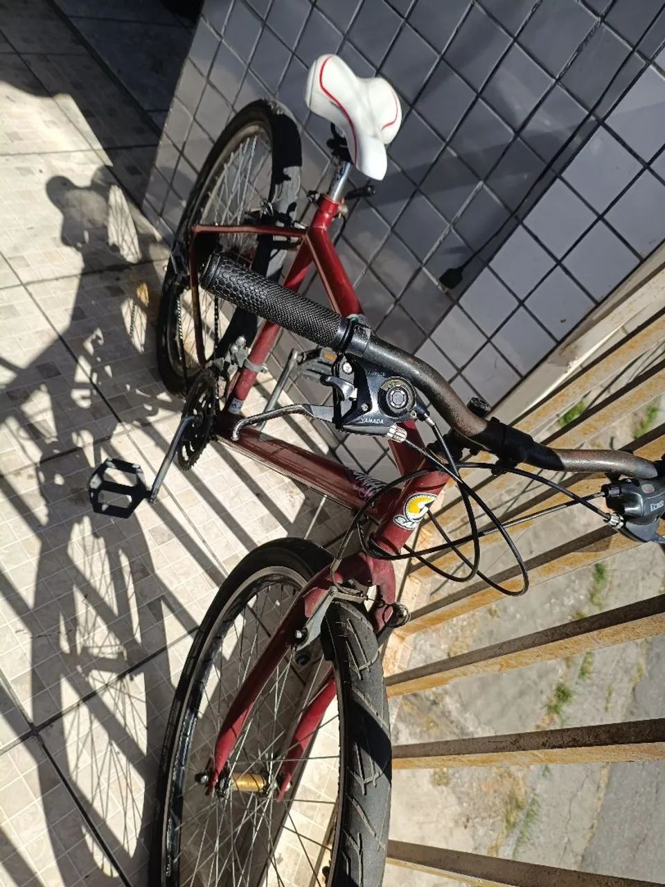 Bicicleta aro 26 samy vermelha  - Foto 2