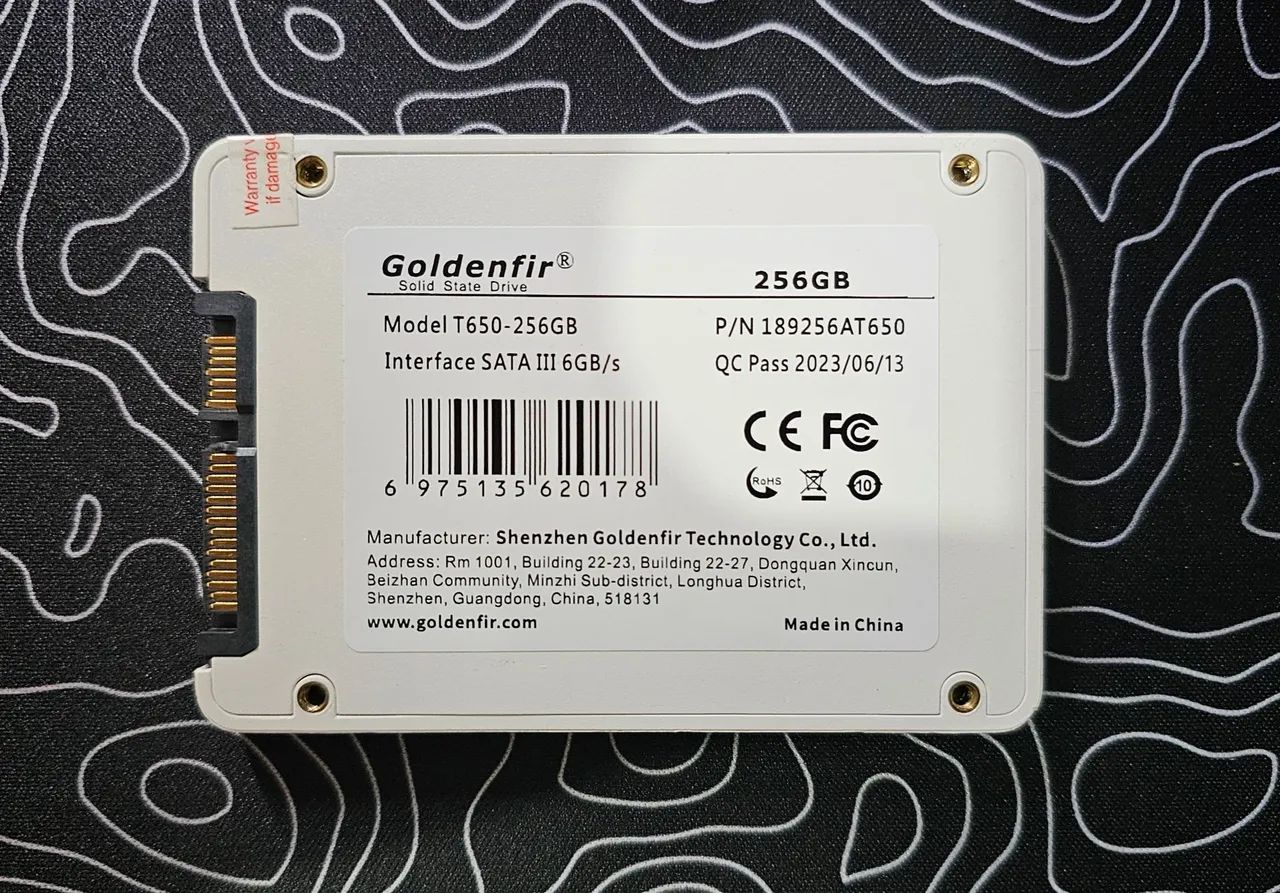 SSD Goldenfir 256GB - Foto 2