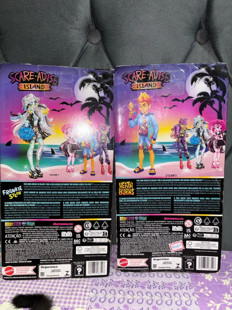 Frankie e Heath Burn Monster High - Foto 4