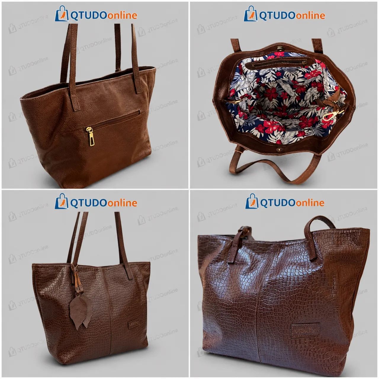 Bolsa de Couro Exclusiva Colômbia  - Foto 2