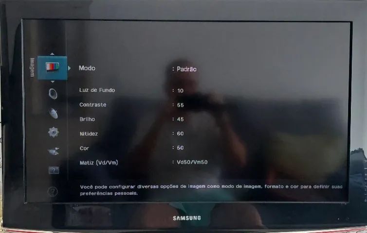 A TV Samsung 32 Polegadas - não smart - com defeito. - Foto 4