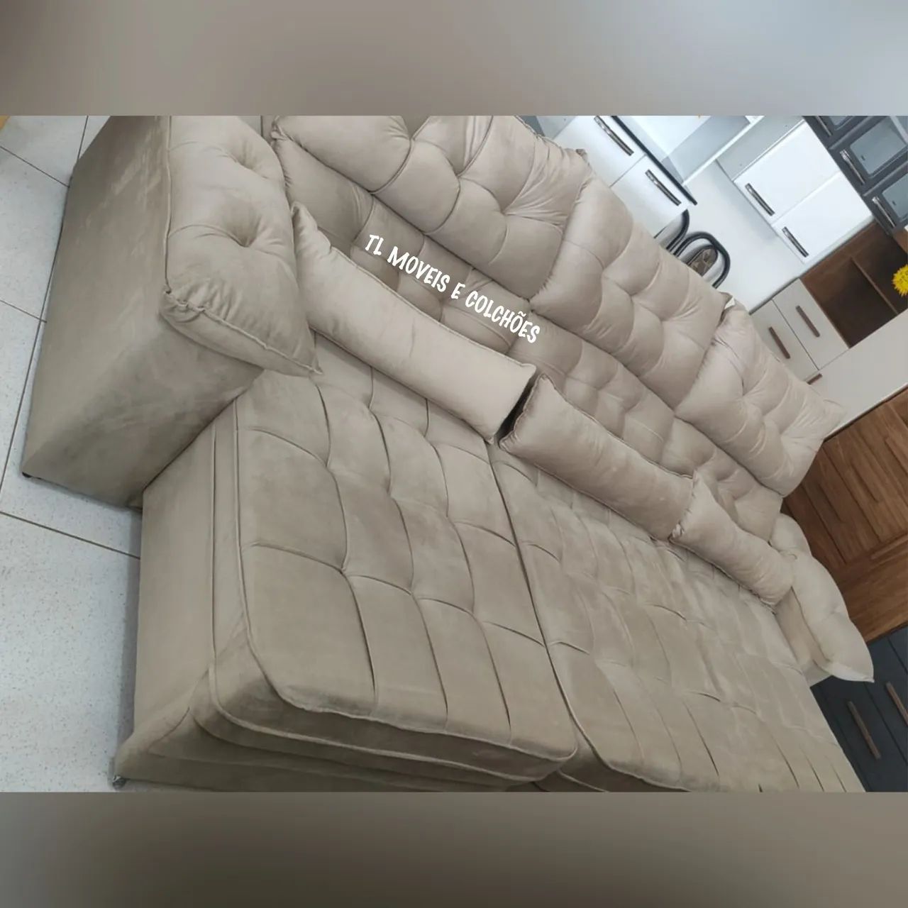 sofá Retrátil e Reclinável 2,90 de largura  - Foto 2
