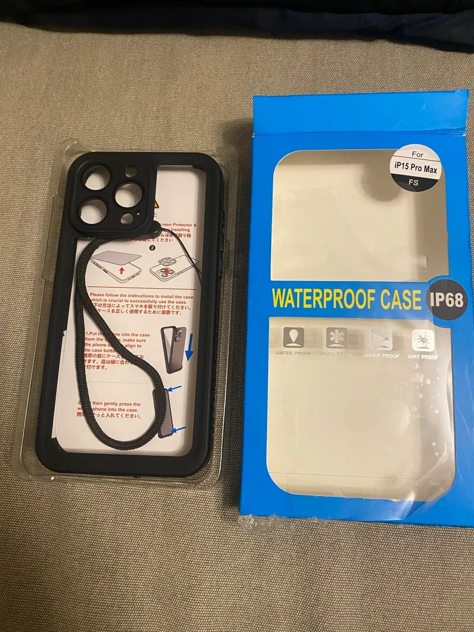 Capa impermeável de iPhone 15 Pro Max, e iPhone  13  - Foto 3