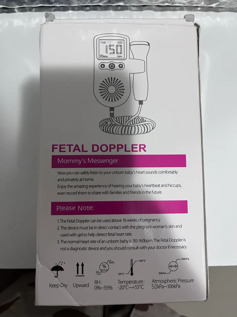 Doppler fetal 