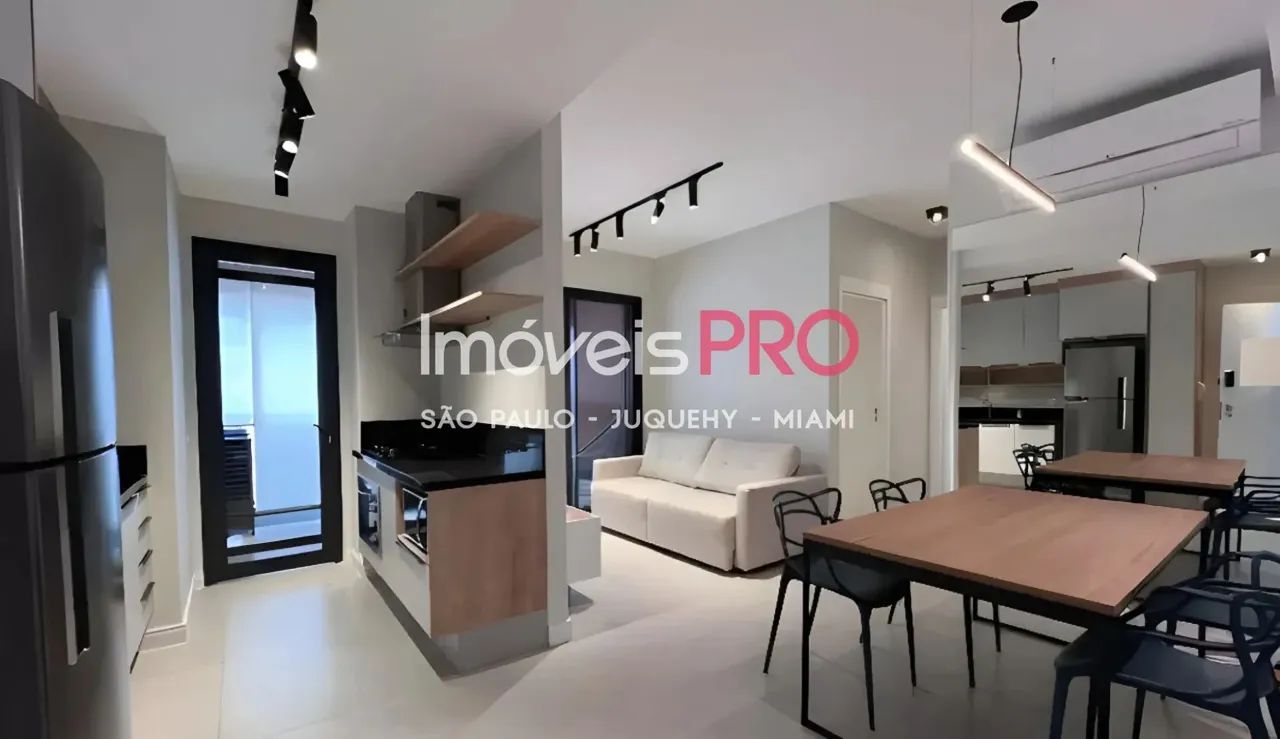 Apartamento de 50m² novíssimo com ambientes integrados