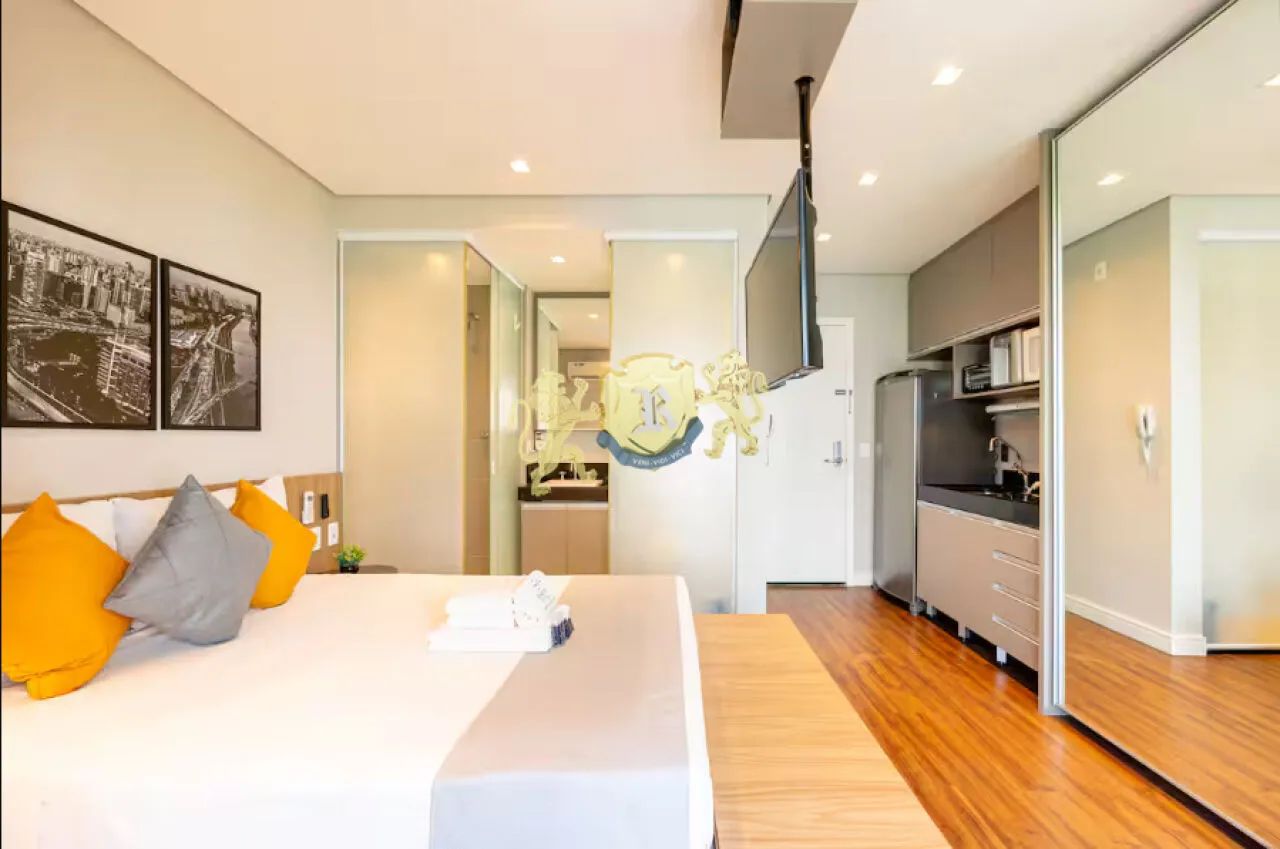 Apartamento com 1 Quarto para alugar, 24m² - Vila Olímpia