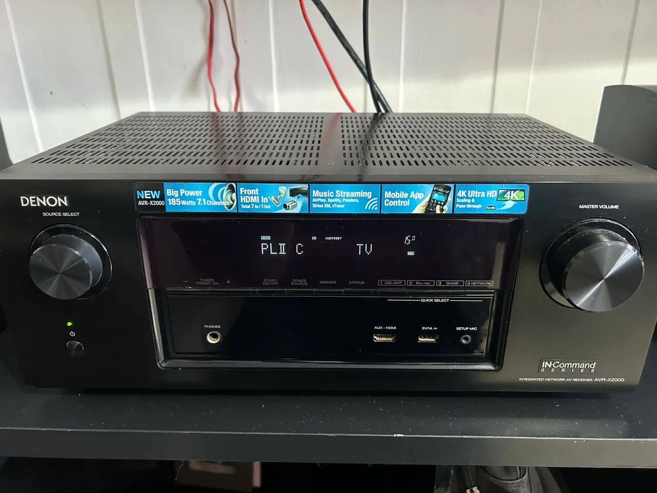 Receiver Denon Avr X2000 ( excelente) - Foto 4