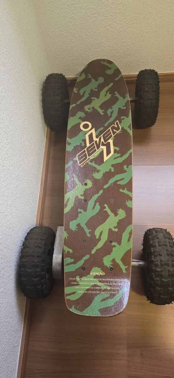 Skate Elétrico Seven 800W  - Foto 2
