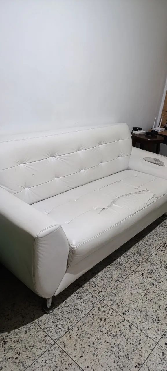 Doação sofá 3 lugares  - Foto 3