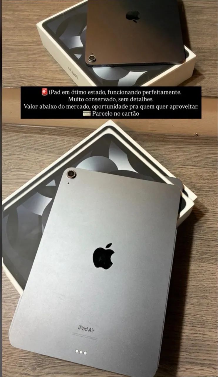 iPad Air 5 geração 64gb - Notebooks - Jardim Morada do Sol
