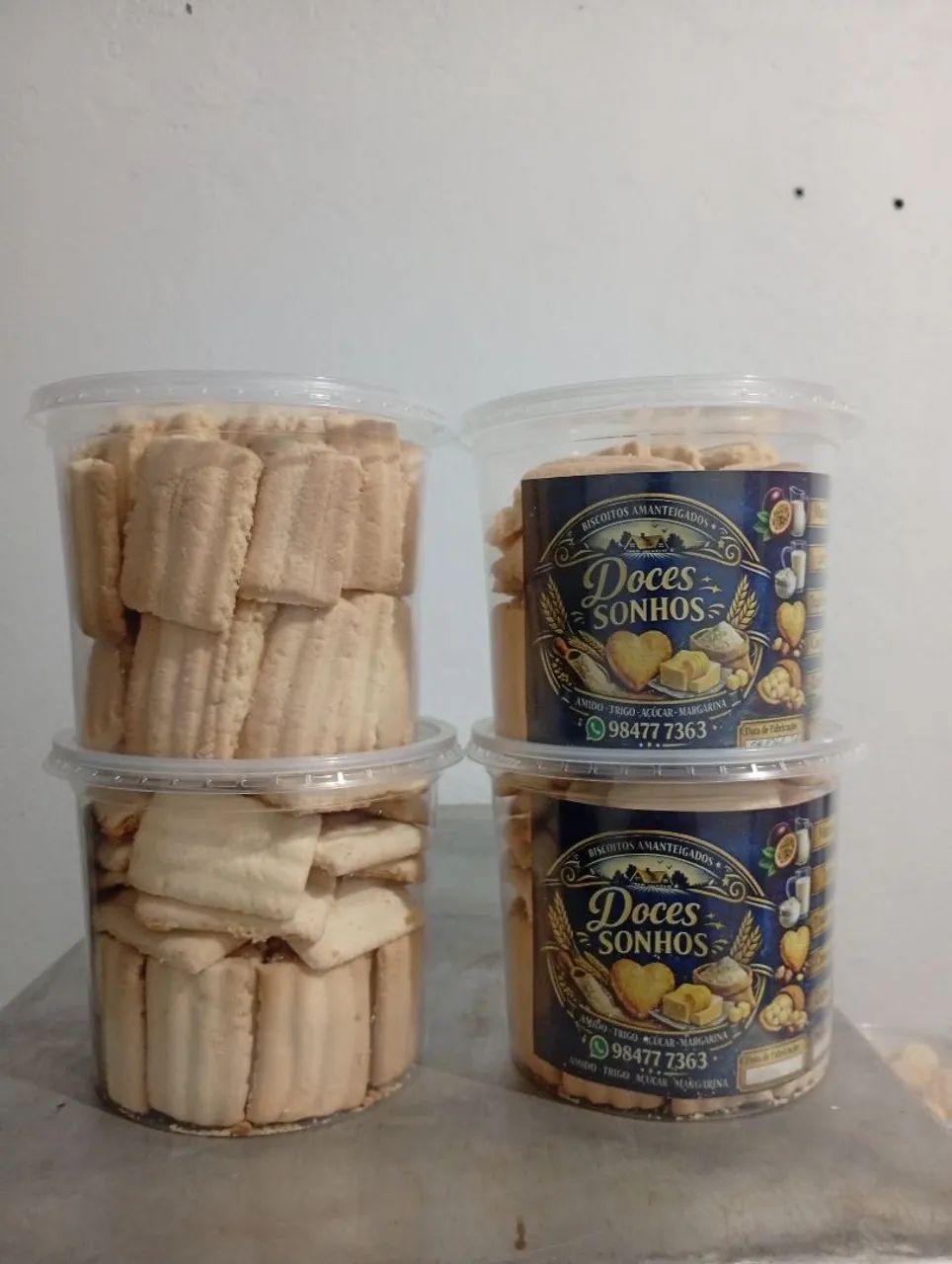 Biscoitos Amanteigados(Doces Sonhos) - Foto 5