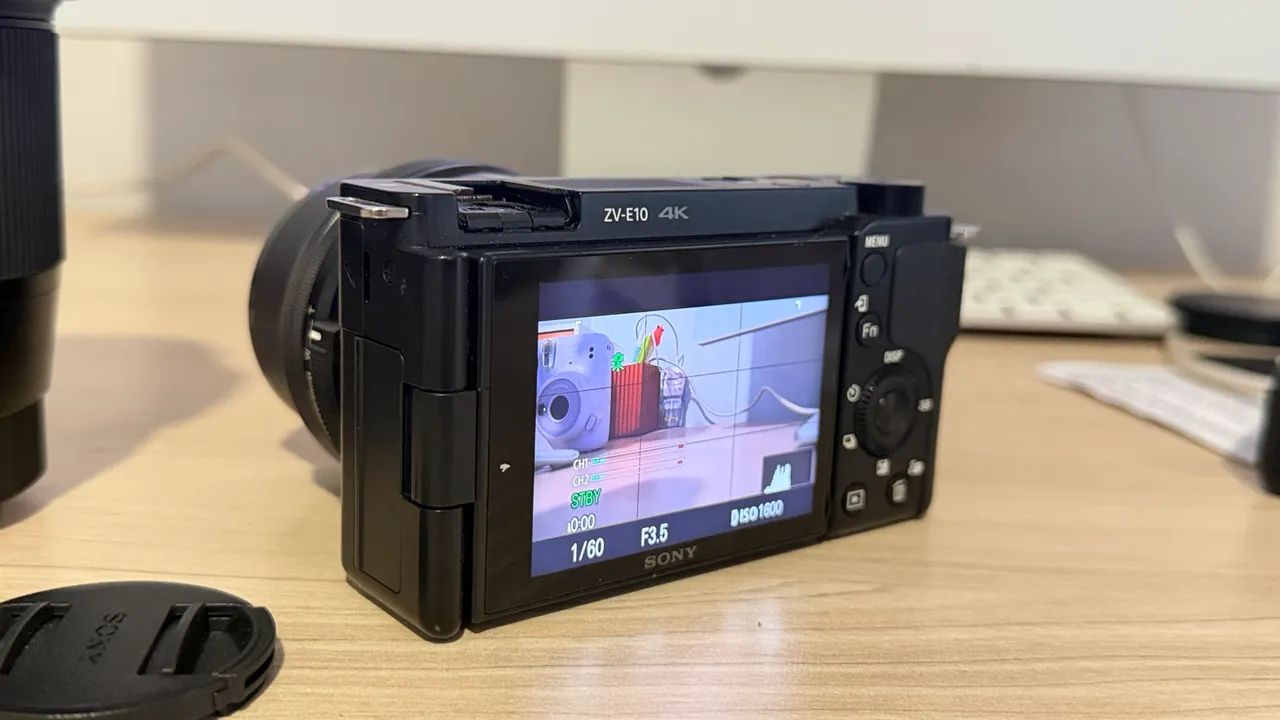 Câmera zve-10 e lentes  - Foto 2
