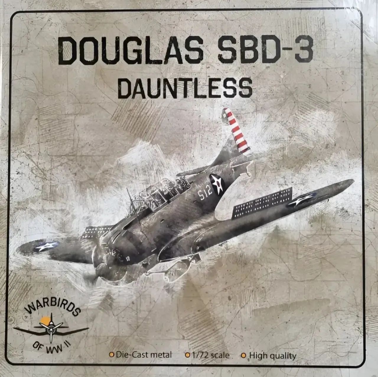 Avião Segunda Guerra Douglas Sbd-3 Dauntless 1:72