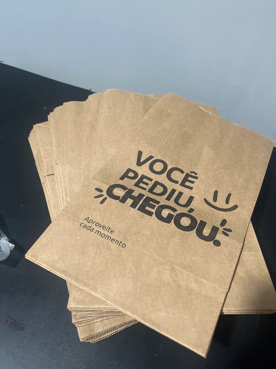 saco delivery 32x18x12 42 unidades com impressão - Foto 2
