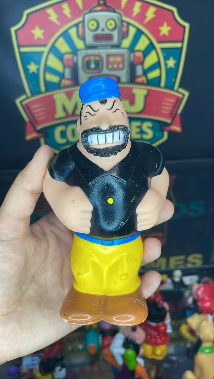 Boneco Brutus estrela anos 80