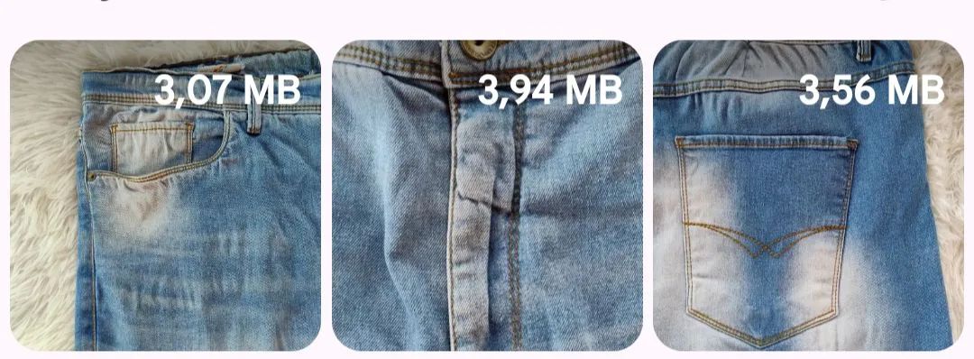 Bermuda Jeans Masculina Original Reta 50  - Foto 4