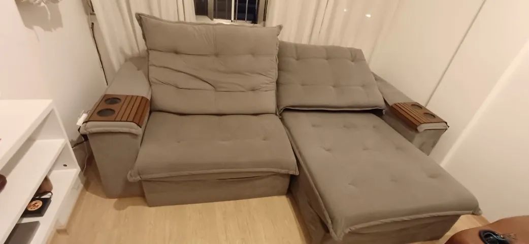 Sofá Retrátil 3 lugares - Foto 4