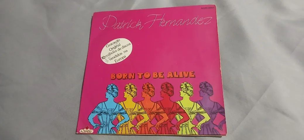 Compacto EP Patrick Hernandez - Sucesso de 1979 - Born to be Alive - Foto 2