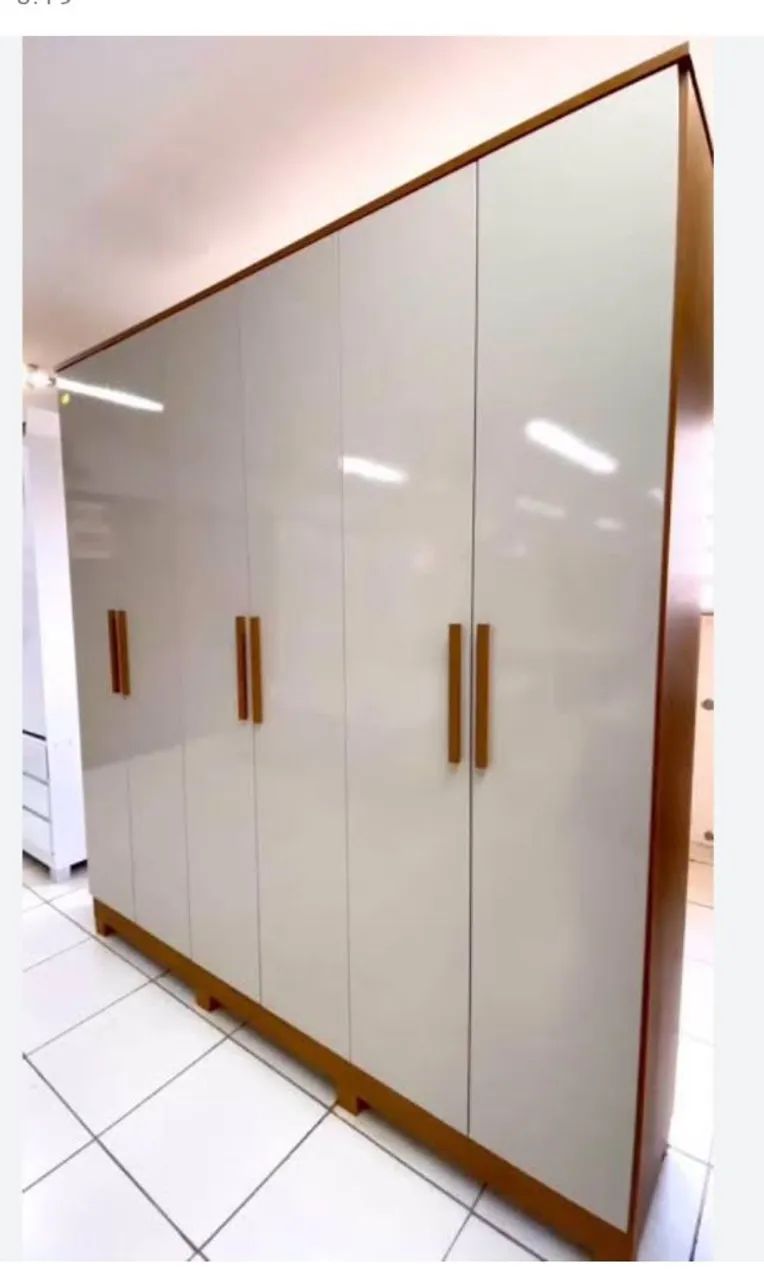 Guarda roupas clássico MDF 2,12m  - Foto 5