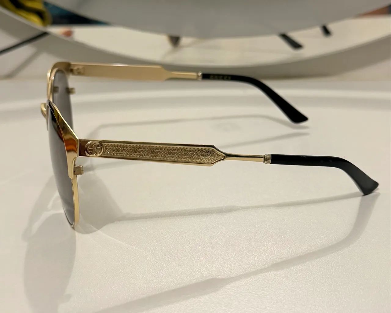 Óculos de sol gucci original gg0075s - Foto 3