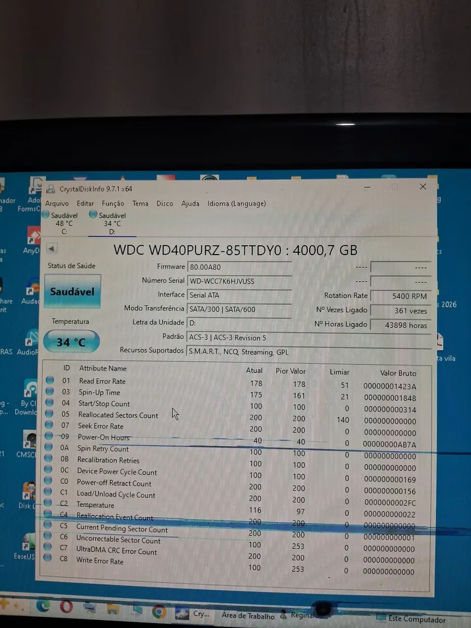 Hd skyhalk seagate 8TB  - Foto 2