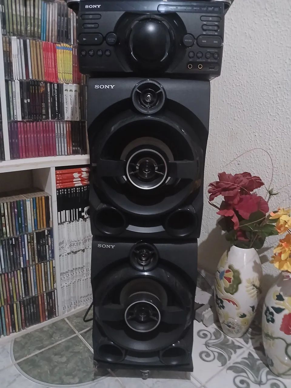 Micro System Sony (Excelente Estado de Conservação e Tudo Funcionando)