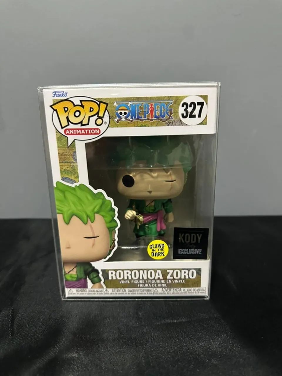 Funko Pop One Piece Roronoa Zoro Glow Kody 327 - Brinquedos e