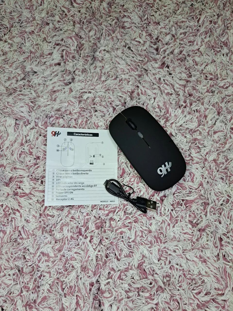 ? Mouse Bluetooth RGB 9H - Foto 3