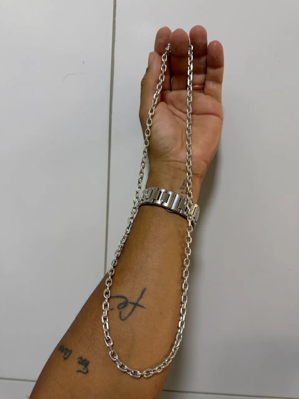 Cordão de prata  - Foto 3