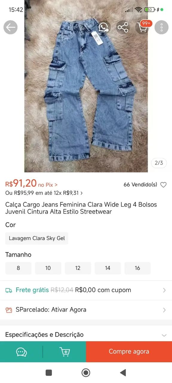 Roupa feminina  - Foto 2