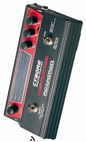 Rocktron Overdrive Crunch Distortion Cyborg 8 presets