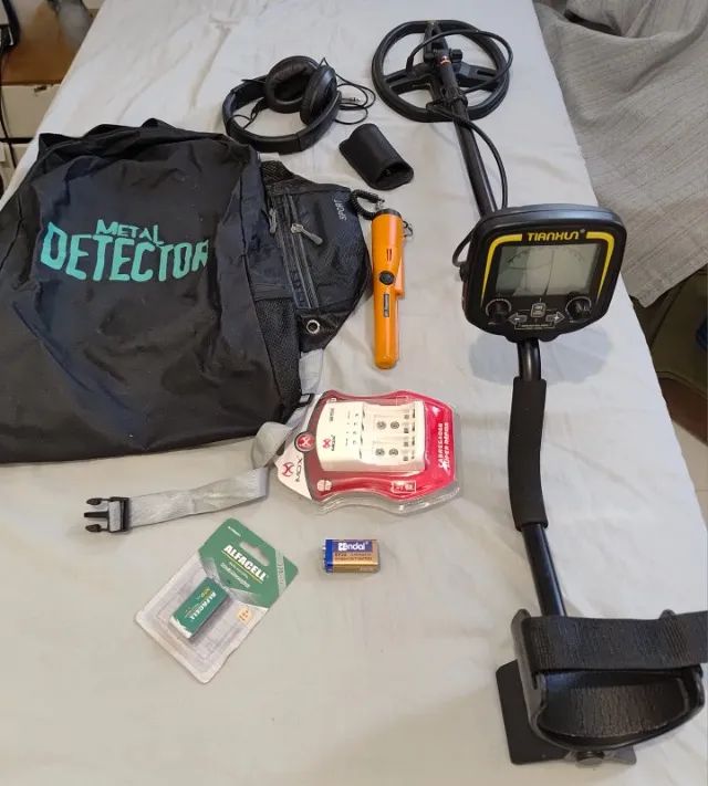 Baixou - Detector de Metais + Kit Completo (Quase Novo!) Modelo Tx-850 - Foto 4