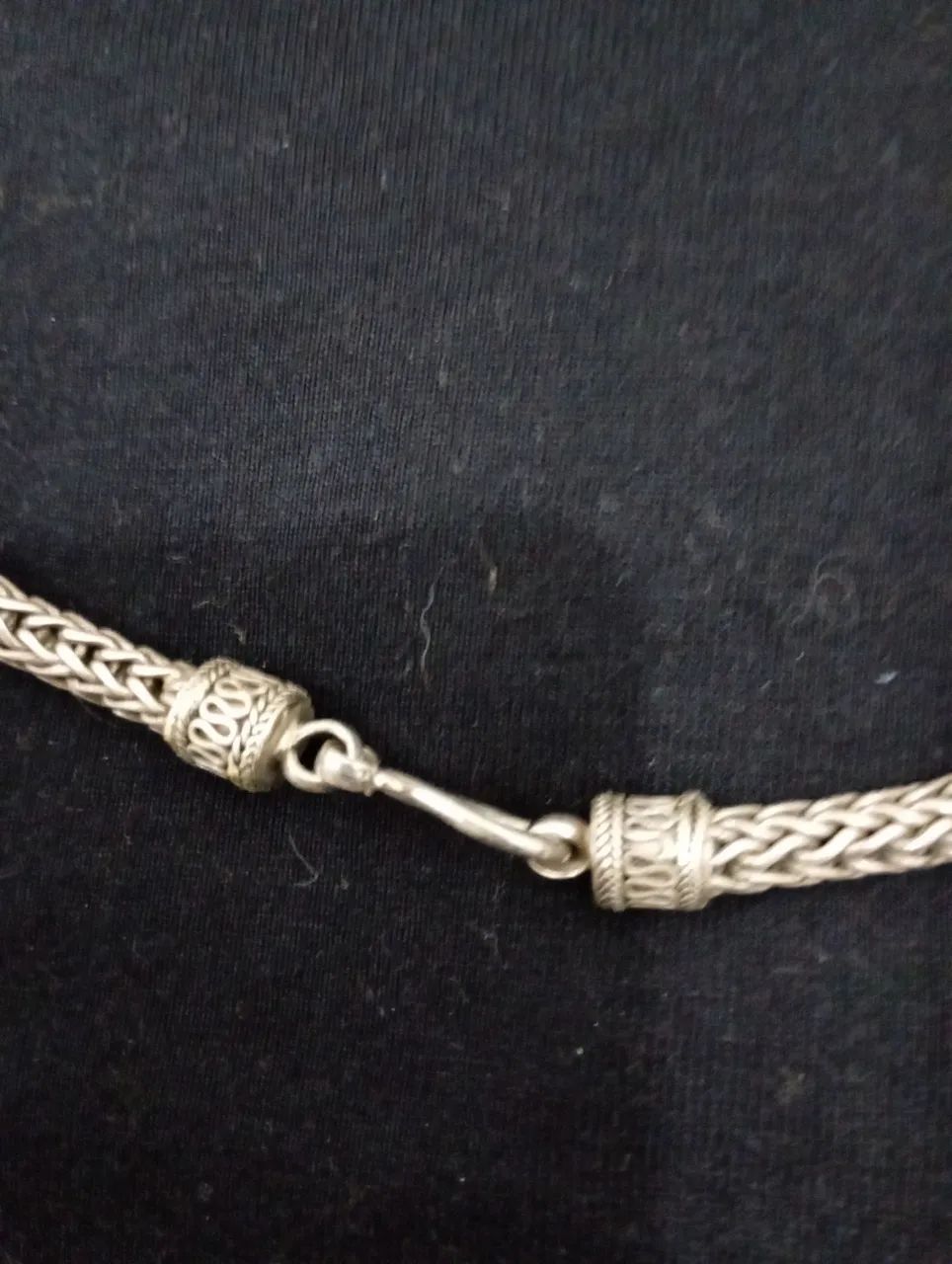 Cordão de prata Indiana.  - Foto 3