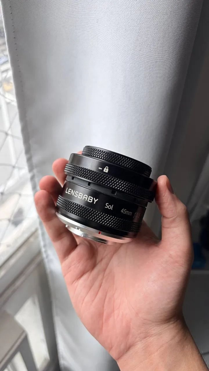 Lente Lensbaby Sol 45mm f/3.5 para Fujifilm X + Kit Macro - Foto 2