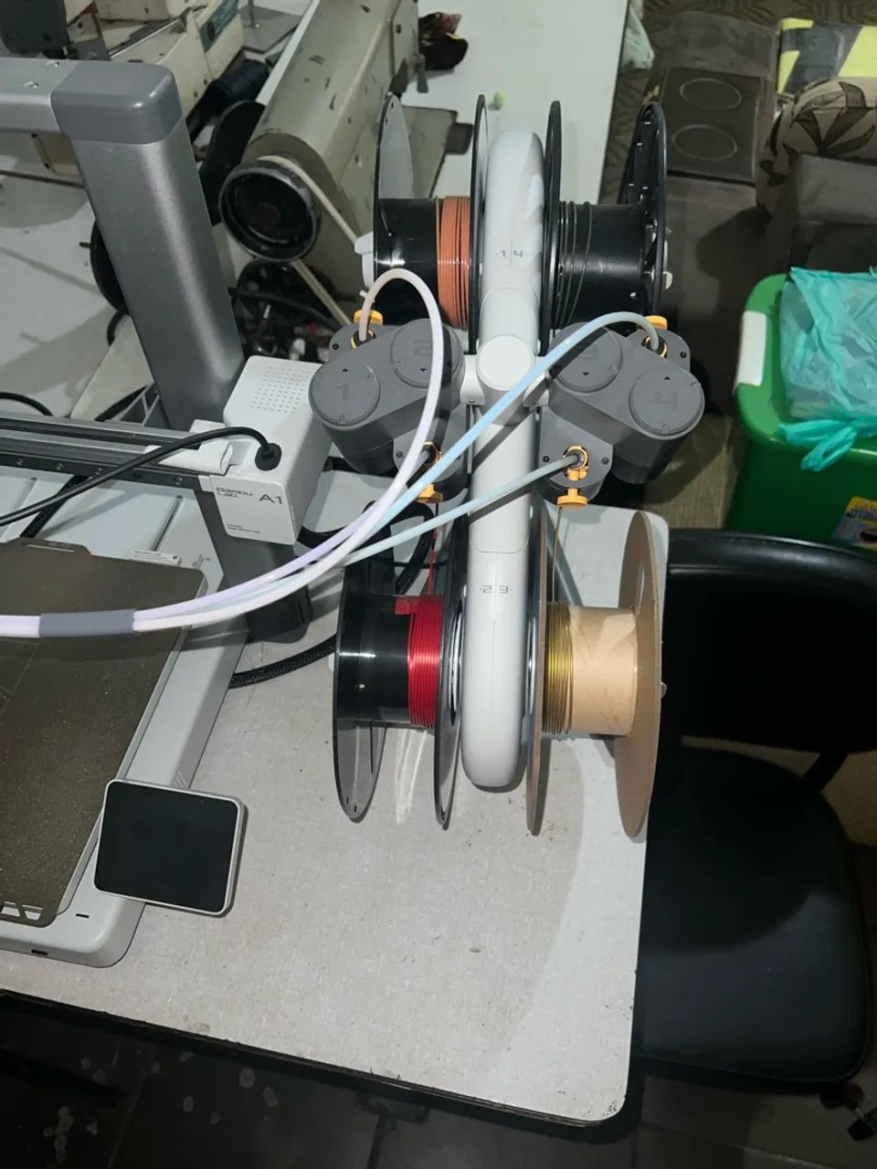 Impressora 3D Bambu Lab A1 com AMS - Foto 4