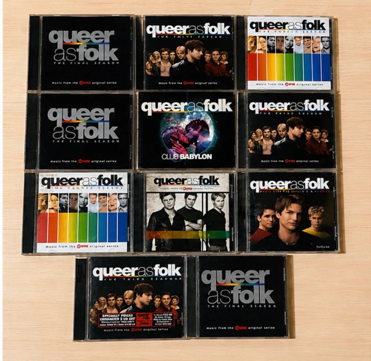 CD originais queer as folk originais 