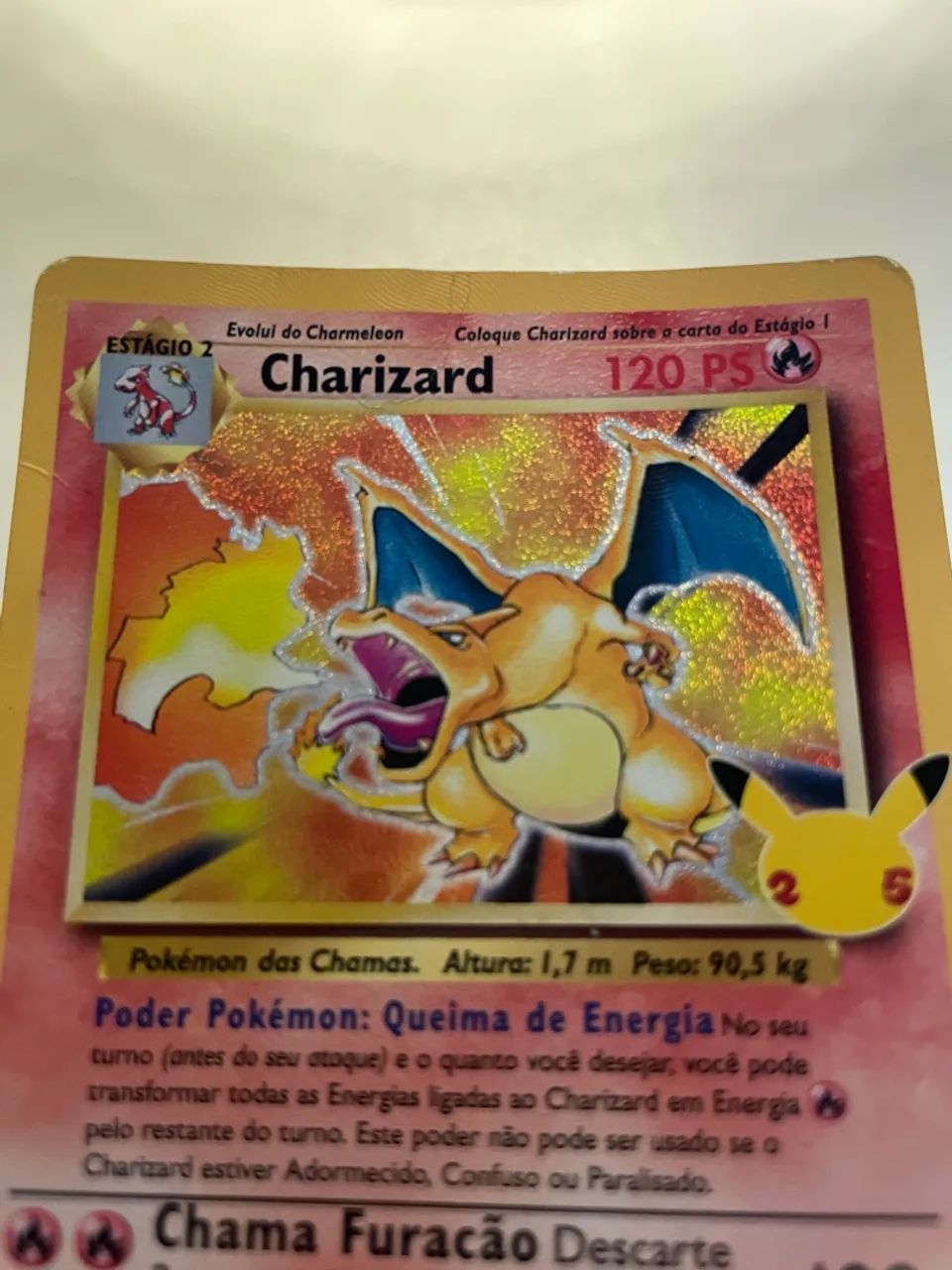 Charizard 25 anos (4/102) - HP/D - Foto 4