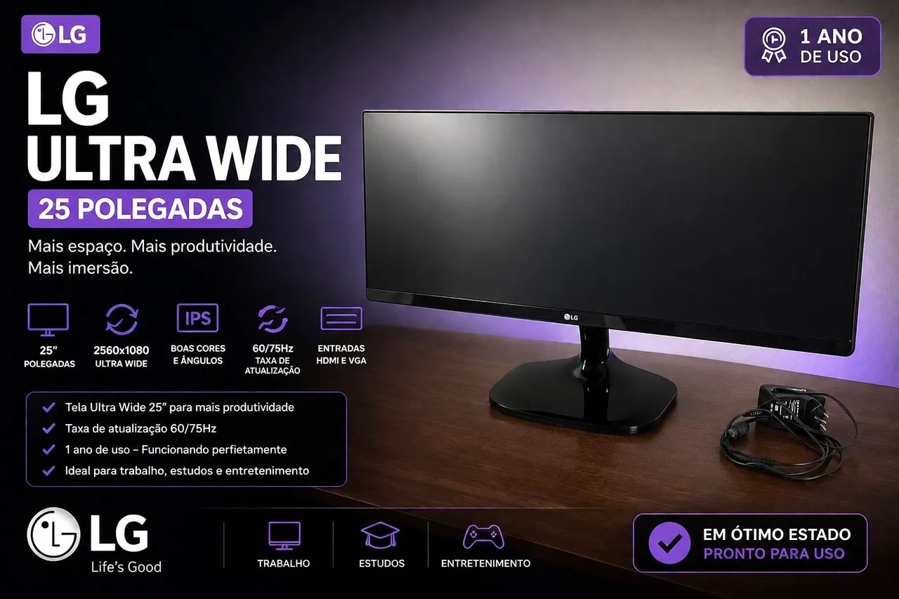 Monitor LG Ultrawide - Foto 3