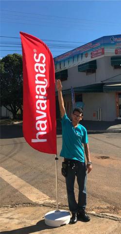 Wind banner flag banner wind flag bandeira pena bandeira vela bandeira picolé