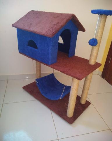 Casinha e arranhadores para gatos - Foto 5