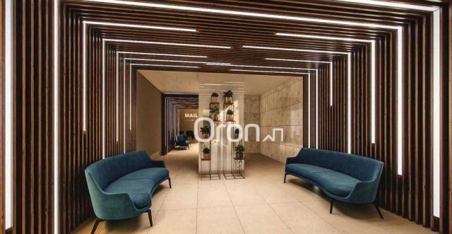 Apartamento com 2 dormitórios à venda, 71 m² por R$ 396.000,00 - Setor Marista - Goiânia/G - Foto 3