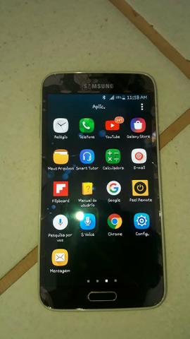 Vendo um galaxy s5 prova dagua trincado mais nao entefere em nada - Foto 2