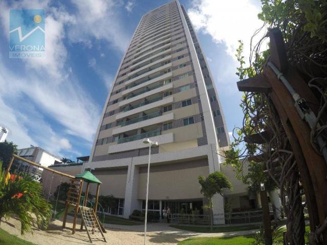 Apartamento com 3 dormitórios para alugar, 96 m² por R$ 1.800/mês - Aldeota - Fortaleza/CE