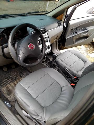 Fiat Punto 1.4 8v fire completo bancos de couro - Foto 4