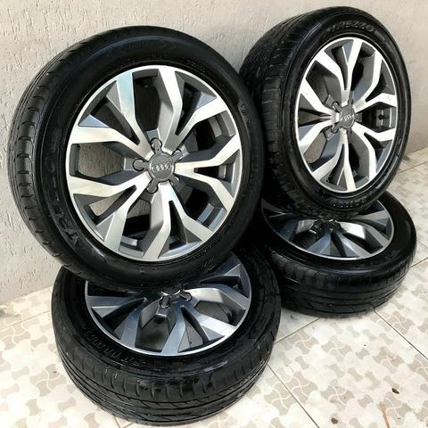 Rodas Aro 17 5x112 + Pneus Atrezo 225/50 - Foto 2