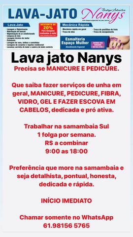 Precisa se de gente pra trabalhar