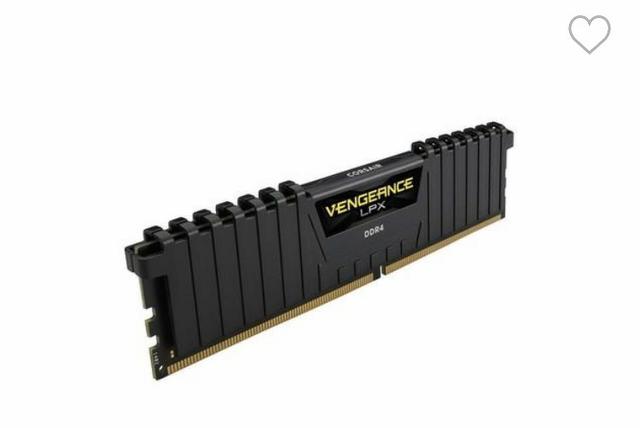 Memória Corsair Vengeance LPX, 8GB, 2400MHz DDr4